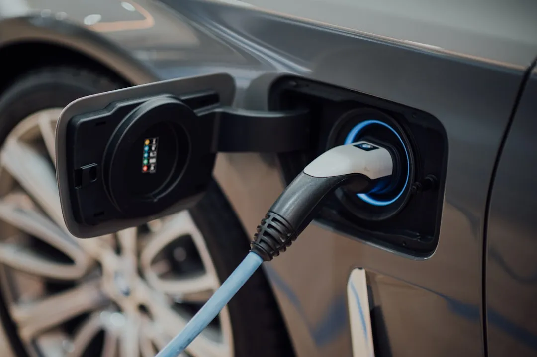 electric car charging station