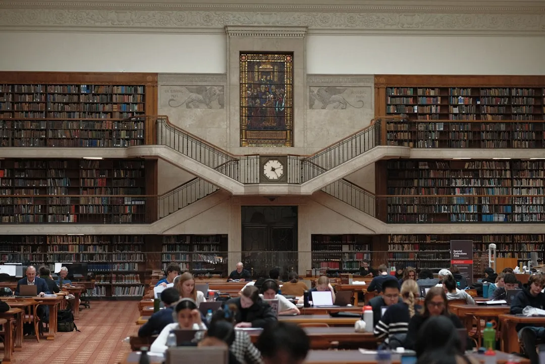 college students library