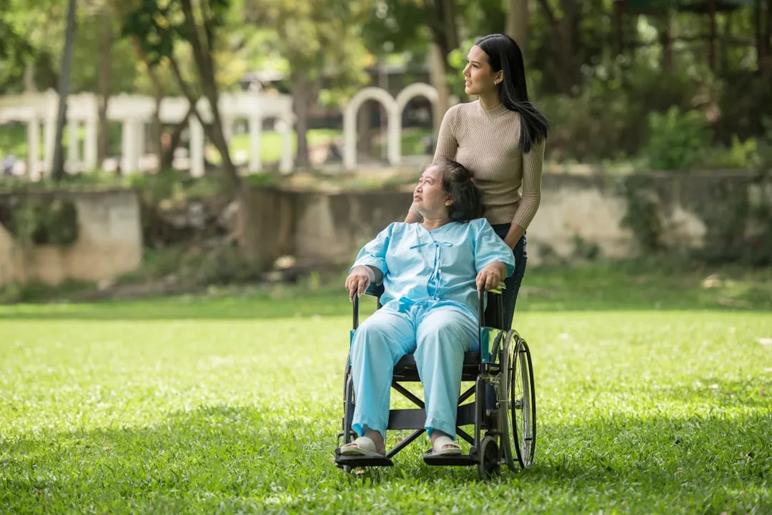 wheelchair patient family