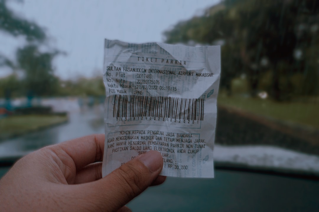 gas pump receipt